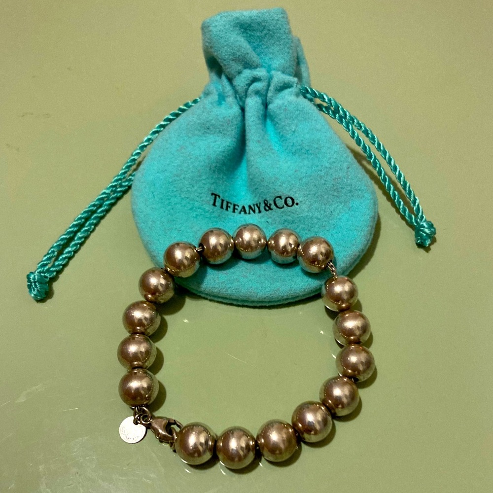 Authentic Tiffany & Co. Ball Bracelet ⛓⚪️